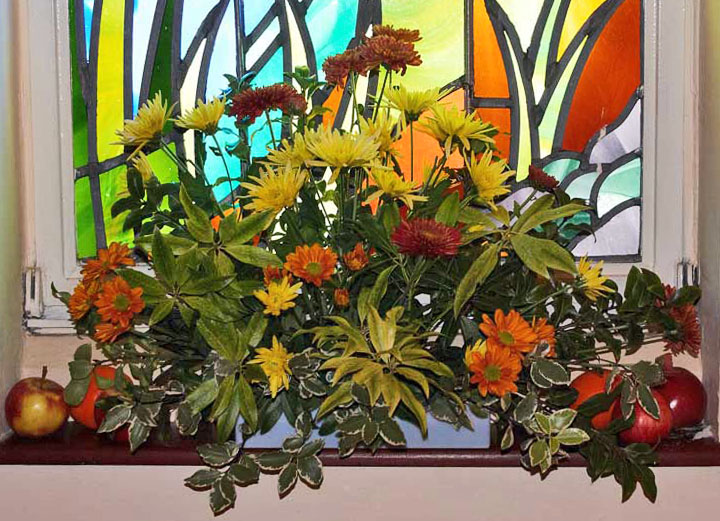 Harvest Window Decoration